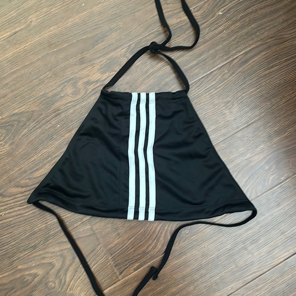 Reworked Halter Adidas Top
